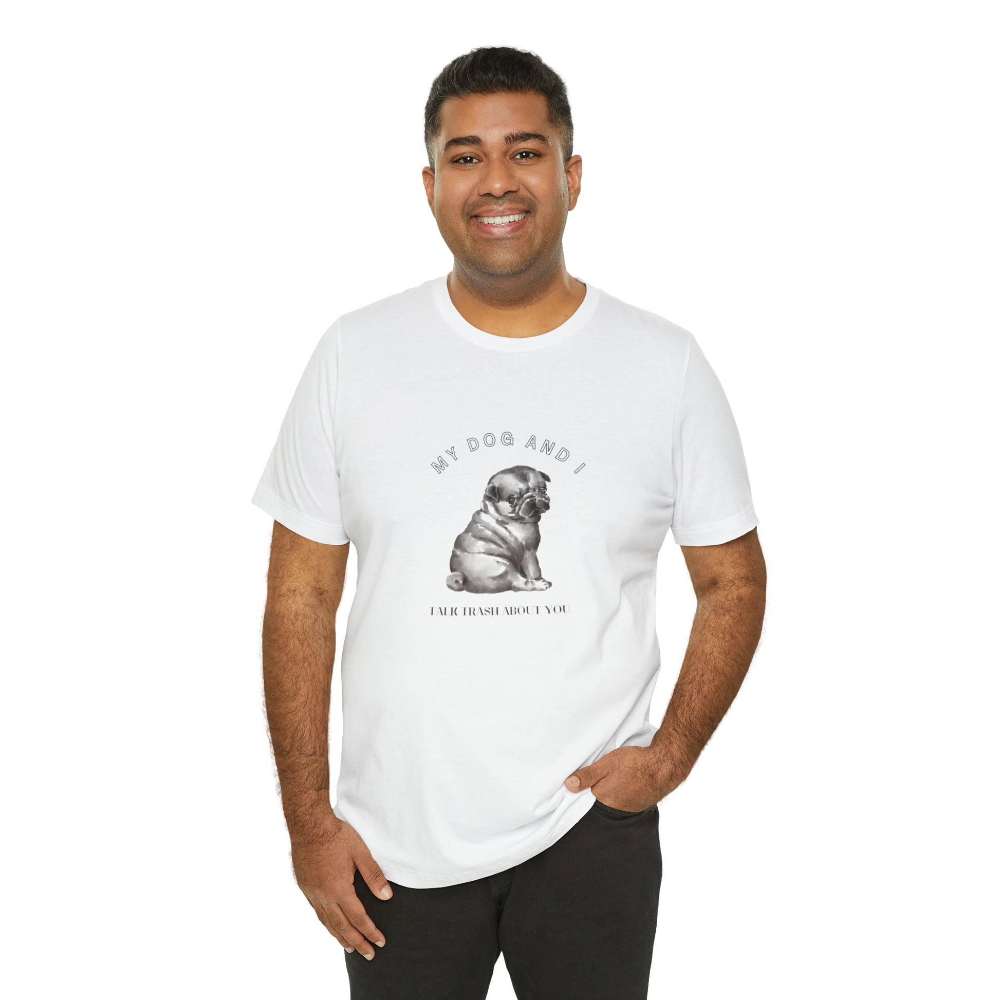 Men's Dog shirt funny