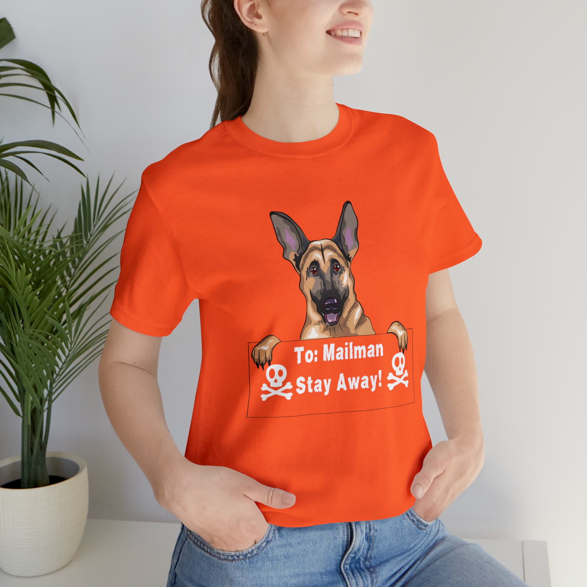german shepherd dog shirt halloween women skull orange