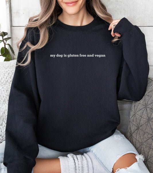 Dog mom crewneck gift for Doxie lover cozy oversized sweatshirt