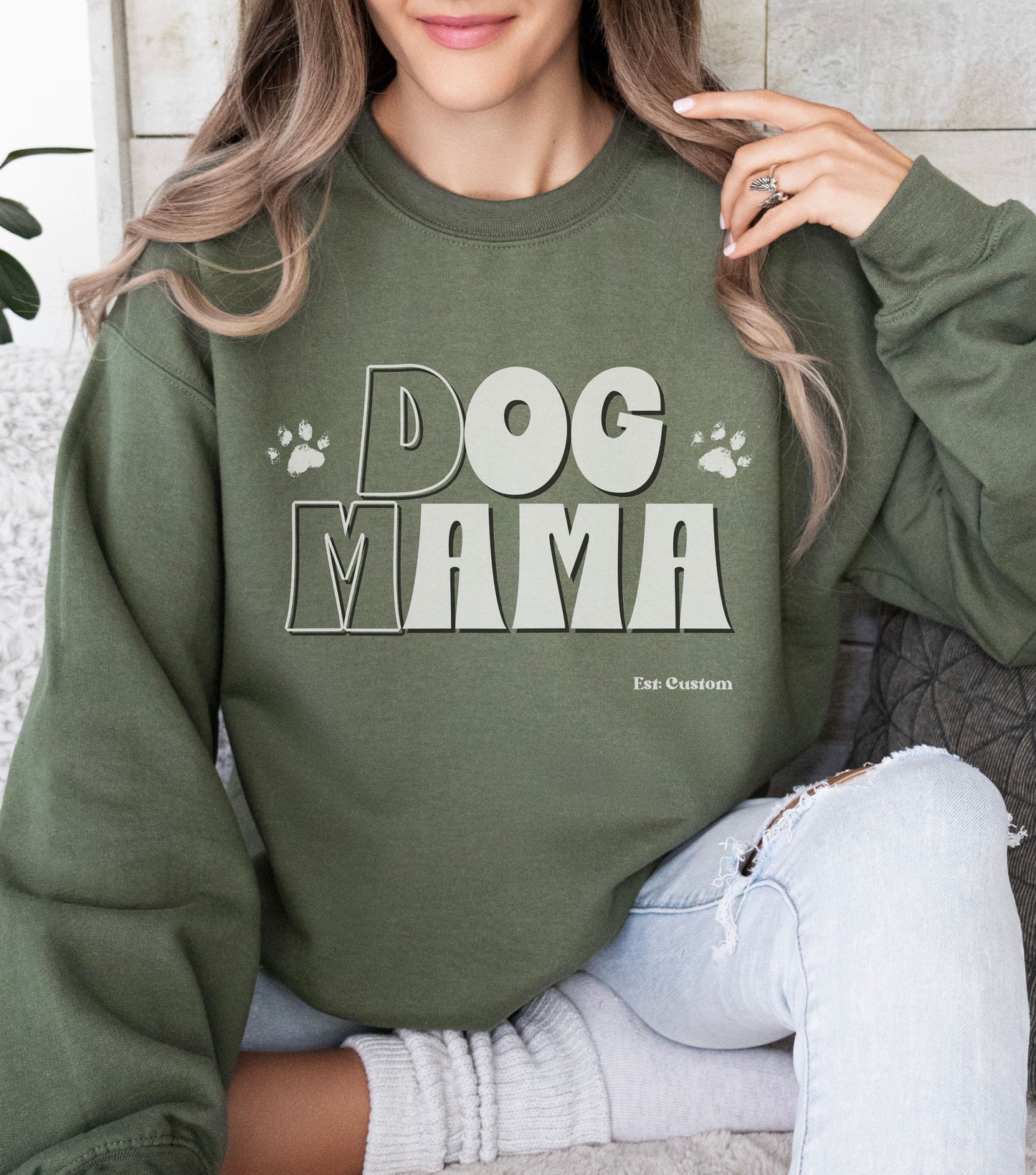 custom dog lover sweatshirt for dog parent