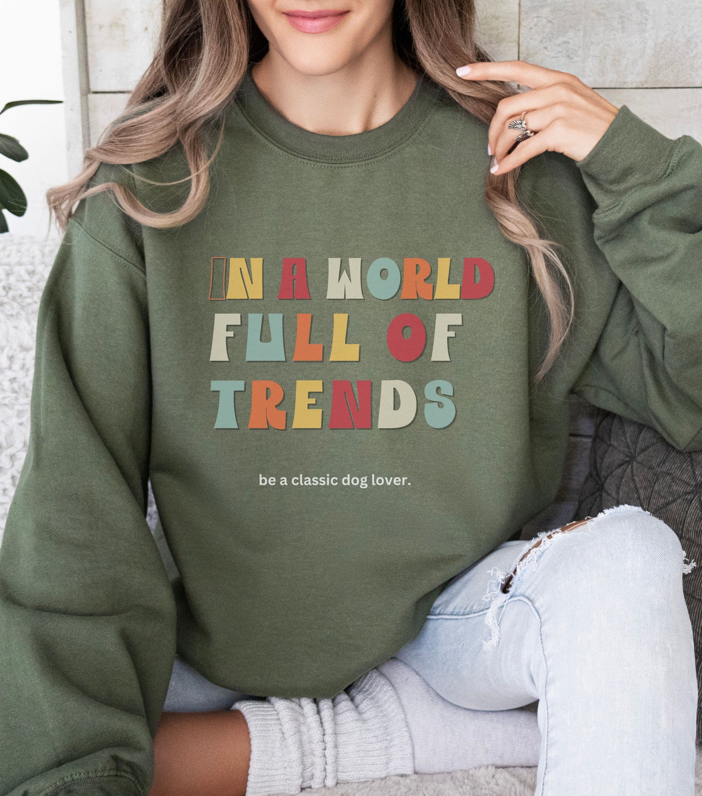trendy dog walking sweatshirt for Golden Retriever dog lover