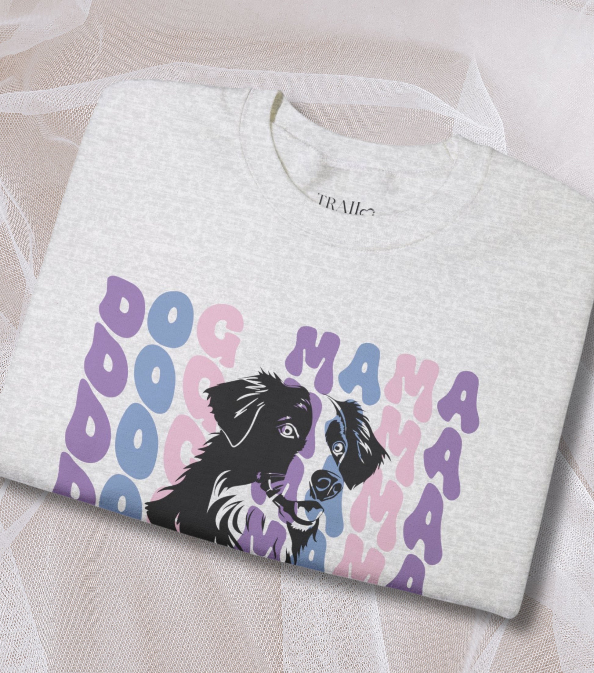 groovy Dog Face Sweater gift for new Australian Shepherd dog mom