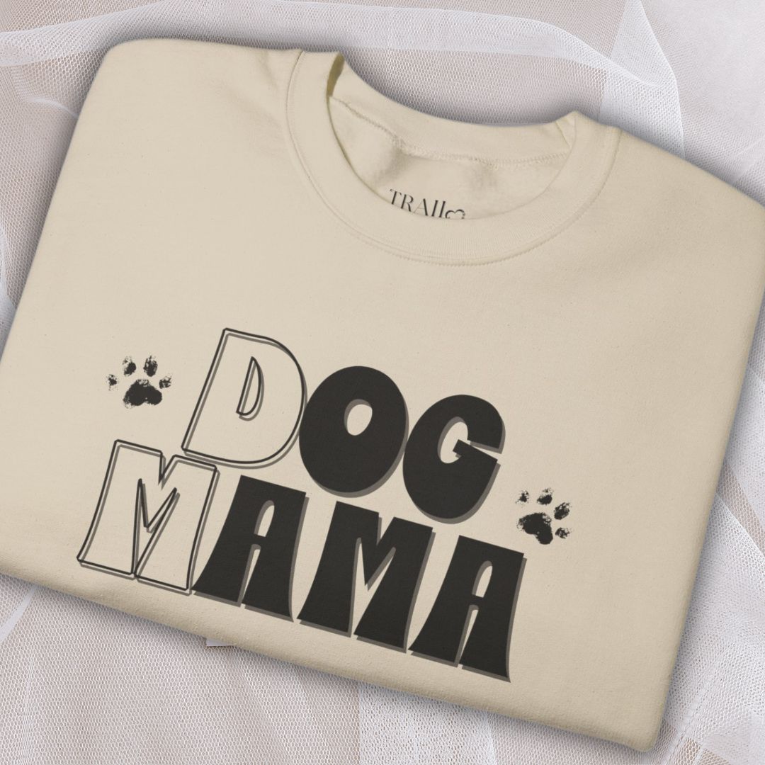 Custom Dog Mama Sweatshirt with Special Date
